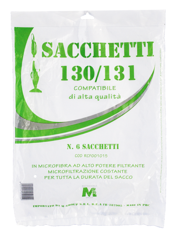SACCHETTI VK130/1 6PZ MICROFIBRA - immagine 4