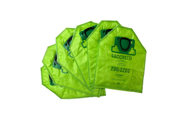 SACCHETTI MICROFIBRA VERDI 200